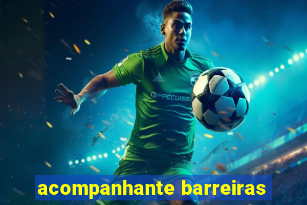 acompanhante barreiras